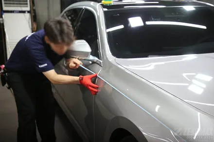 BMW 7시리즈  i7 투톤랩핑 듀오톤 순정 스타일 시공 / 인천 남동 구월동
