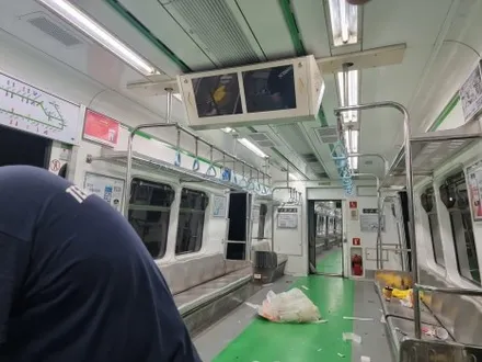 랩핑 뜻과 지하철손잡이 작업이야기 / 인천 남동 구월동