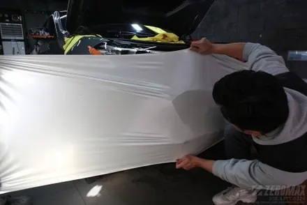 인천 랩핑 BMW 6GT 전체 화이트펄 에이버리 필름 / 인천 남동 구월동
