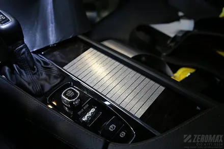 볼보 XC90 실내 랩핑 우드 교체 시공 / 인천 남동 구월동