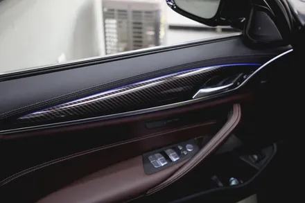 BMW 5시리즈 실내랩핑 꼭 하세요!2번하세요!!3번하세요!!! #리얼카본 / 인천 남동 구월동