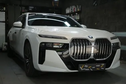 BMW 7시리즈 투톤랩핑 최초작업 결과는?! / 인천 남동 구월동