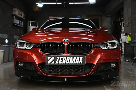 블랙 PPF 루프스킨 BMW M330i 제거 후 재시공 / 인천 남동 구월동