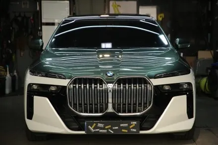 BMW 7시리즈 투톤랩핑 최초작업 결과는?! / 인천 남동 구월동