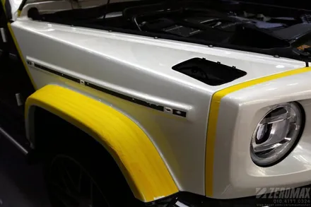 G63 지바겐 랩핑, 전체 화이트에서 블랙으로 대변신 / 인천 남동 구월동