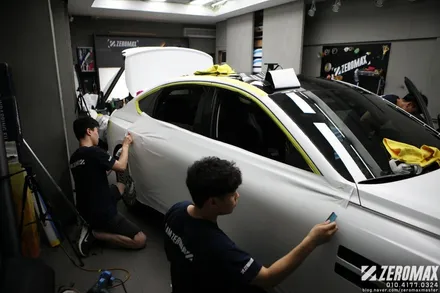자동차 전체 랩핑 2탄!! 사틴화이트의 모든 것 / 인천 남동 구월동