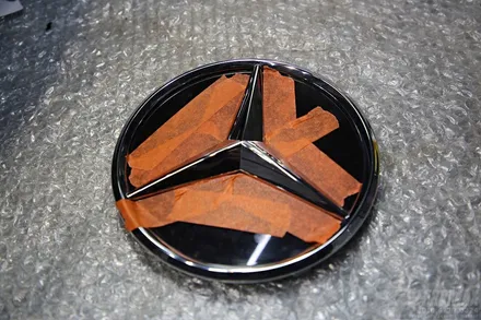 벤츠 AMG CLA45s 크롬딜리트 시공과 카본 랩핑 / 인천 남동 구월동