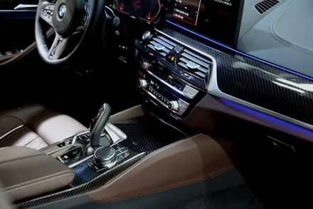 BMW 5시리즈 실내랩핑 꼭 하세요!2번하세요!!3번하세요!!! #리얼카본 / 인천 남동 구월동