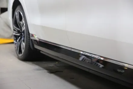 BMW 7시리즈 무광펄 전체 PPF 시공으로 차별화 된 질감과 도장보호력까지! / 인천 남동 구월동