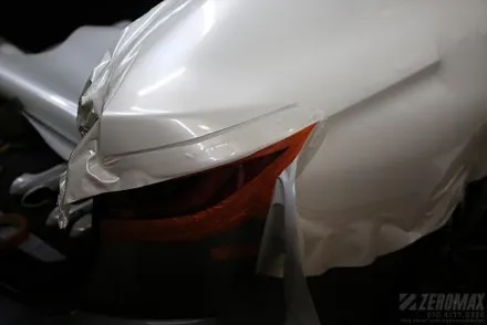 인천 랩핑 BMW 6GT 전체 화이트펄 에이버리 필름 / 인천 남동 구월동