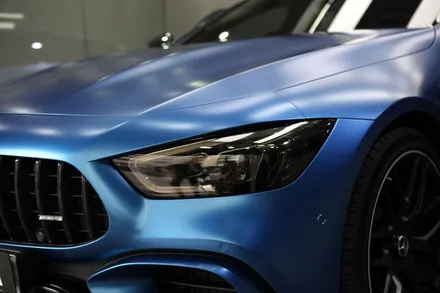 인천 전체랩핑을 통해 GT 43/63 AMG 에이버리 사틴다크블루 사틴계열 2번시공!! / 인천 남동 구월동