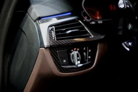 BMW 5시리즈 실내랩핑 꼭 하세요!2번하세요!!3번하세요!!! #리얼카본 / 인천 남동 구월동