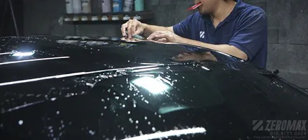 아반떼N 크롬죽이기 블랙PPF 루프스킨과 본넷 PPF 까지! / 인천 남동 구월동