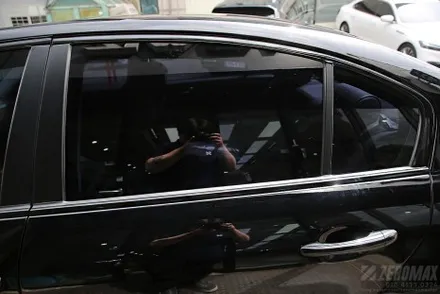 제네시스 BH 크롬죽이기 유광 카본 실내랩핑 완벽 드레스업! / 인천 남동 구월동
