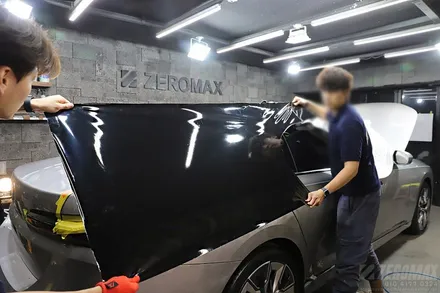 BMW 7시리즈  i7 투톤랩핑 듀오톤 순정 스타일 시공 / 인천 남동 구월동