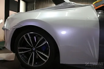 인천 랩핑 BMW 6GT 전체 화이트펄 에이버리 필름 / 인천 남동 구월동