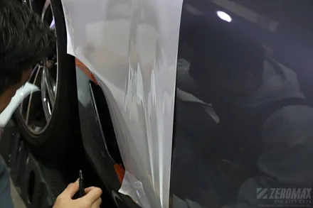 인천 랩핑 BMW 6GT 전체 화이트펄 에이버리 필름 / 인천 남동 구월동