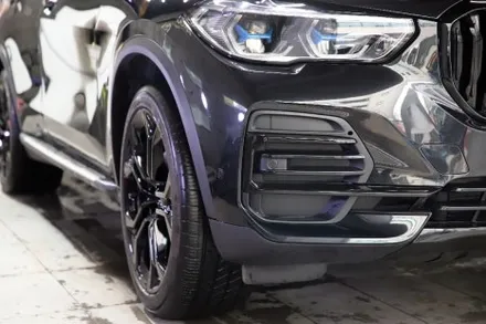 BMW X5 크롬죽이기와 휠도색 시공으로 블랙에디션 만들기! / 인천 남동 구월동