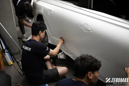 자동차 전체 랩핑 2탄!! 사틴화이트의 모든 것 / 인천 남동 구월동