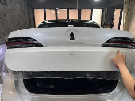 BMW 7시리즈 무광펄 전체 PPF 시공으로 차별화 된 질감과 도장보호력까지! / 인천 남동 구월동