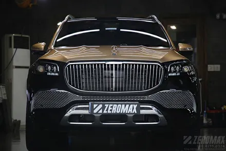 벤츠 GLS 마이바흐 투톤랩핑 GLS600 듀오톤 시공 / 인천 남동 구월동