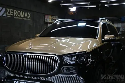 벤츠 GLS 마이바흐 투톤랩핑 GLS600 듀오톤 시공 / 인천 남동 구월동