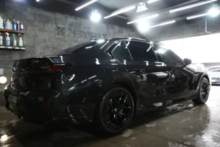 BMW 7시리즈 크롬죽이기 휠도색 하이그로시 랩핑까지 최초작업! / 인천 남동 구월동