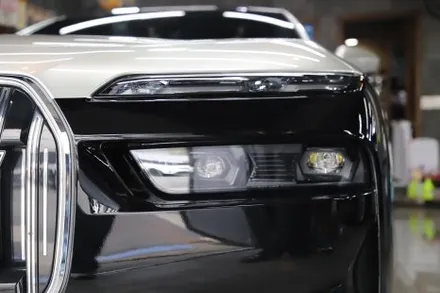 BMW 7시리즈 투톤 랩핑! 블랙 PPF & 샴페인실버 색상 조합 시공 / 인천 남동 구월동
