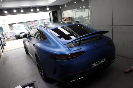 인천 전체랩핑을 통해 GT 43/63 AMG 에이버리 사틴다크블루 사틴계열 2번시공!! / 인천 남동 구월동