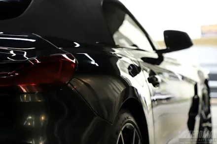 BMW Z4 이노즈텍 미드나잇그린 고광택 랩핑 시공[인천 제로맥스] / 인천 남동 구월동