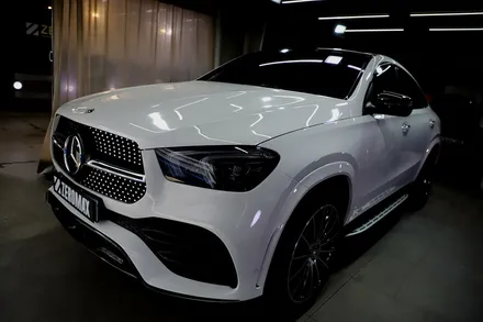 GLE 400d 사틴뱀파이어레드 자동차 전체랩핑 결과물은?? / 인천 남동 구월동