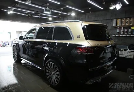 벤츠 GLS 마이바흐 투톤랩핑 GLS600 듀오톤 시공 / 인천 남동 구월동