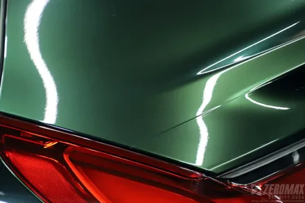 BMW Z4 이노즈텍 미드나잇그린 고광택 랩핑 시공[인천 제로맥스] / 인천 남동 구월동