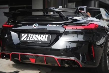 BMW Z4 / 벤츠 GT43 포인트 랩핑 라인 데칼 / 인천 남동 구월동