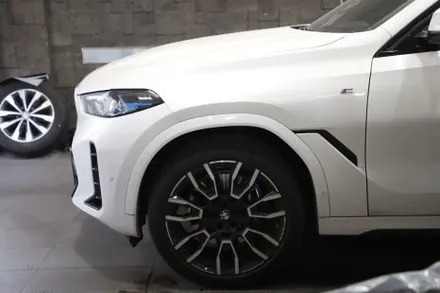 인천 랩핑 BMW X6 사틴다크그레이 전체 & 블랙유광 루프스킨 시공 / 인천 남동 구월동