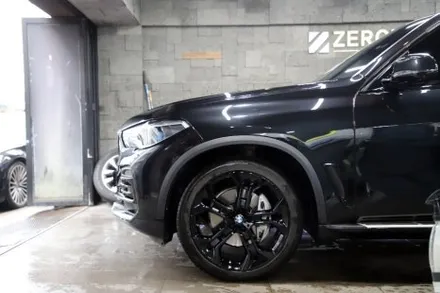 BMW X5 크롬죽이기와 휠도색 시공으로 블랙에디션 만들기! / 인천 남동 구월동
