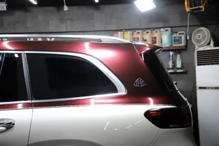 벤츠 마이바흐 GLS 600 듀오톤 투톤 랩핑 전문 / 인천 남동 구월동