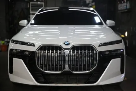 BMW 7시리즈 무광펄 전체 PPF 시공으로 차별화 된 질감과 도장보호력까지! / 인천 남동 구월동