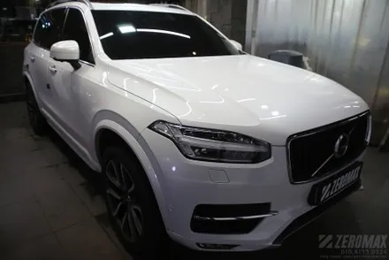 볼보 XC90 실내 랩핑 우드 교체 시공 / 인천 남동 구월동