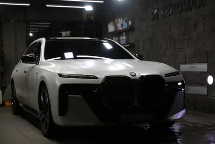 BMW 7시리즈 무광펄 전체 PPF 시공으로 차별화 된 질감과 도장보호력까지! / 인천 남동 구월동