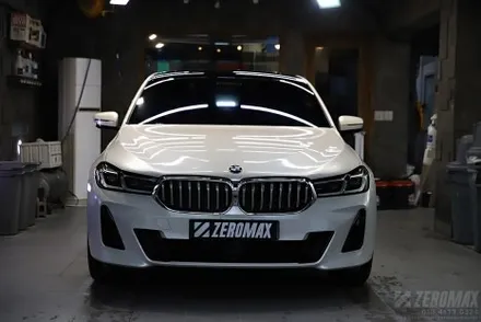 인천 랩핑 BMW 6GT 전체 화이트펄 에이버리 필름 / 인천 남동 구월동