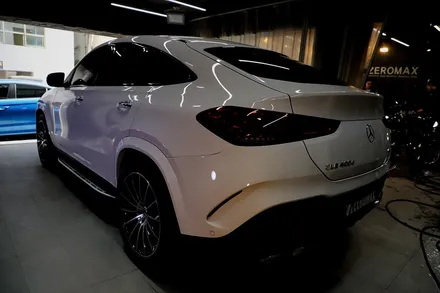 GLE 400d 사틴뱀파이어레드 자동차 전체랩핑 결과물은?? / 인천 남동 구월동