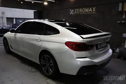 인천 랩핑 BMW 6GT 전체 화이트펄 에이버리 필름 / 인천 남동 구월동