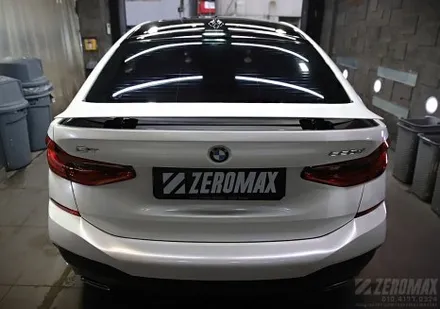 인천 랩핑 BMW 6GT 전체 화이트펄 에이버리 필름 / 인천 남동 구월동
