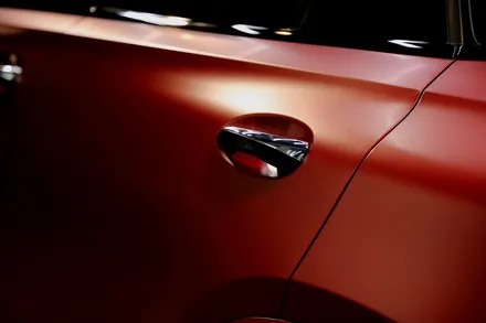 GLE 400d 사틴뱀파이어레드 자동차 전체랩핑 결과물은?? / 인천 남동 구월동