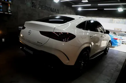 GLE 400d 사틴뱀파이어레드 자동차 전체랩핑 결과물은?? / 인천 남동 구월동