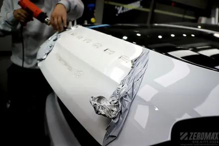 자동차 랩핑 3M 사틴다크그레이 포르쉐 파나메라 전체 시공! / 인천 남동 구월동