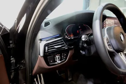 BMW 5시리즈 실내랩핑 꼭 하세요!2번하세요!!3번하세요!!! #리얼카본 / 인천 남동 구월동