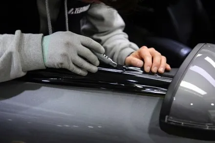 벤츠 CLA 250 C118 크롬죽이기 머플러팁 랩핑까지! / 인천 남동 구월동