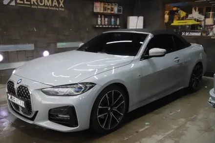 인천 유리교환 부터 본넷PPF & 소프트탑까지 BMW 430I 컨버터블 풀 코팅 시공 / 인천 남동 구월동